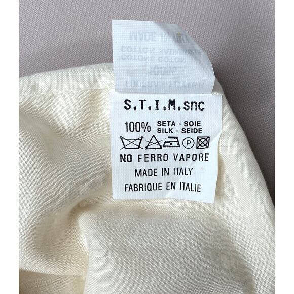 NWT I Pinco Pallino Special Occasion Gold Silk Shortall Romper Boys 18 Mo - Picture 5 of 6